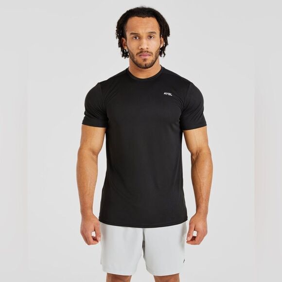 AYBL Everyday Ovesized ORIGIN ShortSleeve T Shirt Small black NWT in packaging - Picture 1 of 11